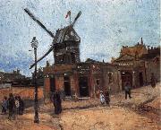 Vincent Van Gogh Le Moulin de la Galette oil